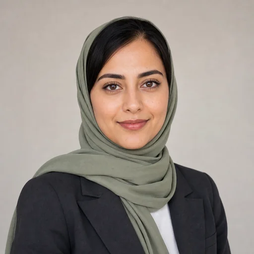 صورة اصطناعية للشخصية التحريرية الافتراضية نوف عبدالإله الشمري