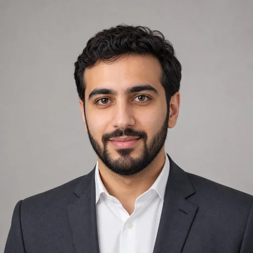صورة اصطناعية للشخصية التحريرية الافتراضية تميم رائد السهلي